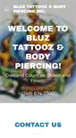 Mobile Screenshot of bluztattooz.com